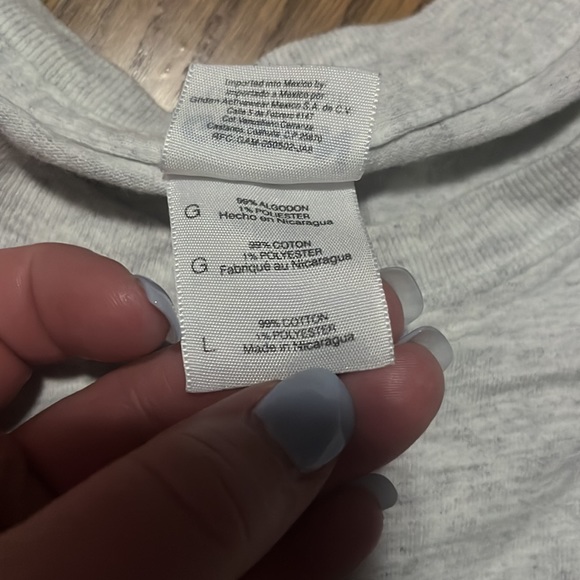 Vintage style gray Big C Clearwater beach Florida T-shirt men's size Large - Picture 4 of 8